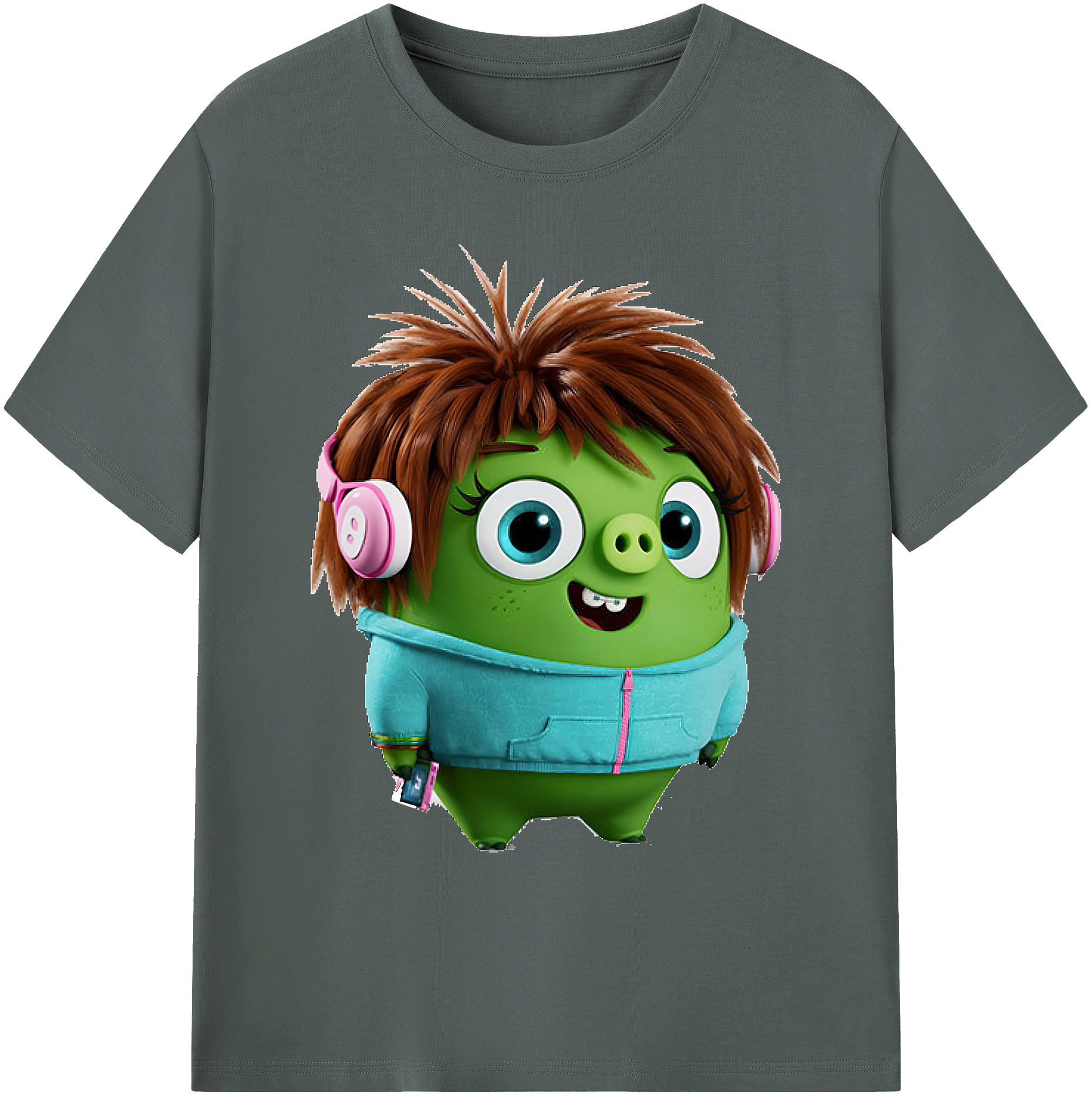 （画像用） Angry Birds アングリーバード 綿100％ メンズ半袖Tシャツ｜肌触りやわらか＆通気性